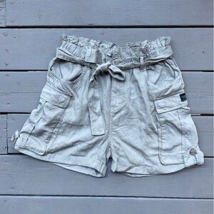 Silver Jeans Women's Khaki Green Cargo Shorts